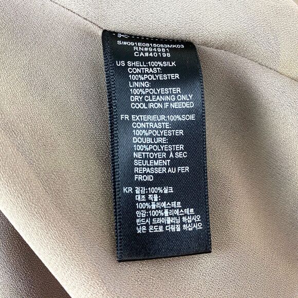 Forever 21 Collection Silk Camisole Top Small Multi Color Polka Dots Boho Whimsy - Picture 11 of 11